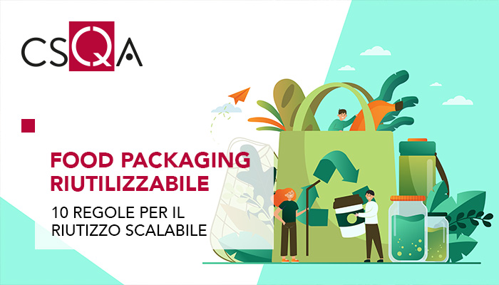 Packaging per alimenti riutilizzabile