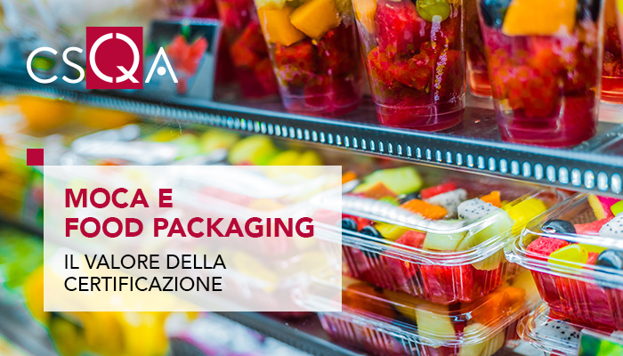 The value of certification for FCMs and food packaging