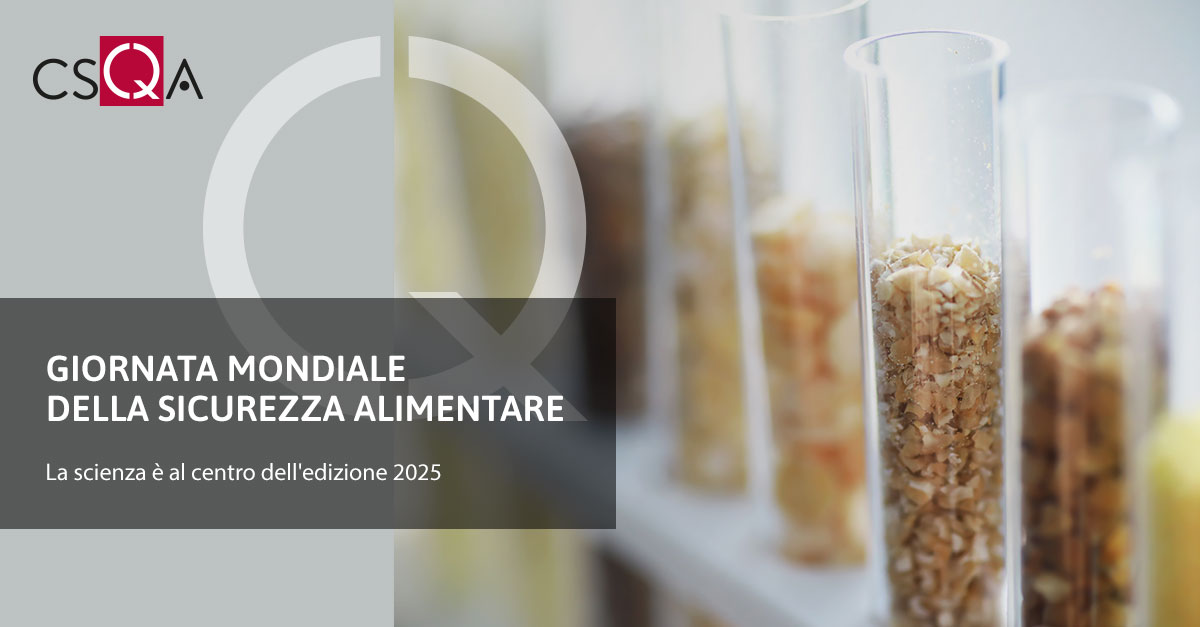 Giornata Mondiale della Sicurezza Alimentare