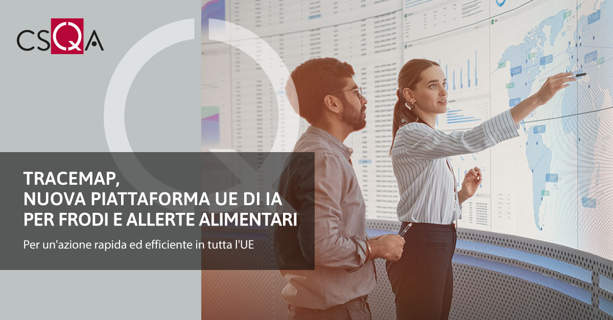 TraceMap, the EU's new AI platform for food fraud and alerts.