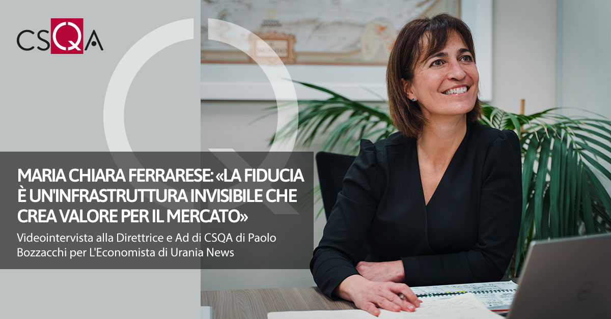 Maria Chiara Ferrarese: «La fiducia è un'infrastruttura invisibile che crea valore per il mercato»