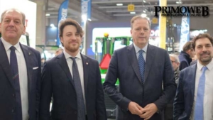 Verona, il presidente Alberto Stefani inaugura Fieragricola