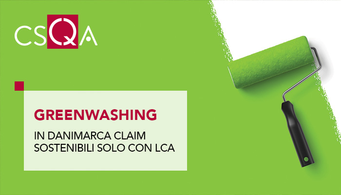 Greenwashing, in Danimarca claim sulla sostenibilità solo con LCA