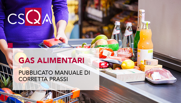 Gas alimentari, pubblicato un manuale di corretta prassi