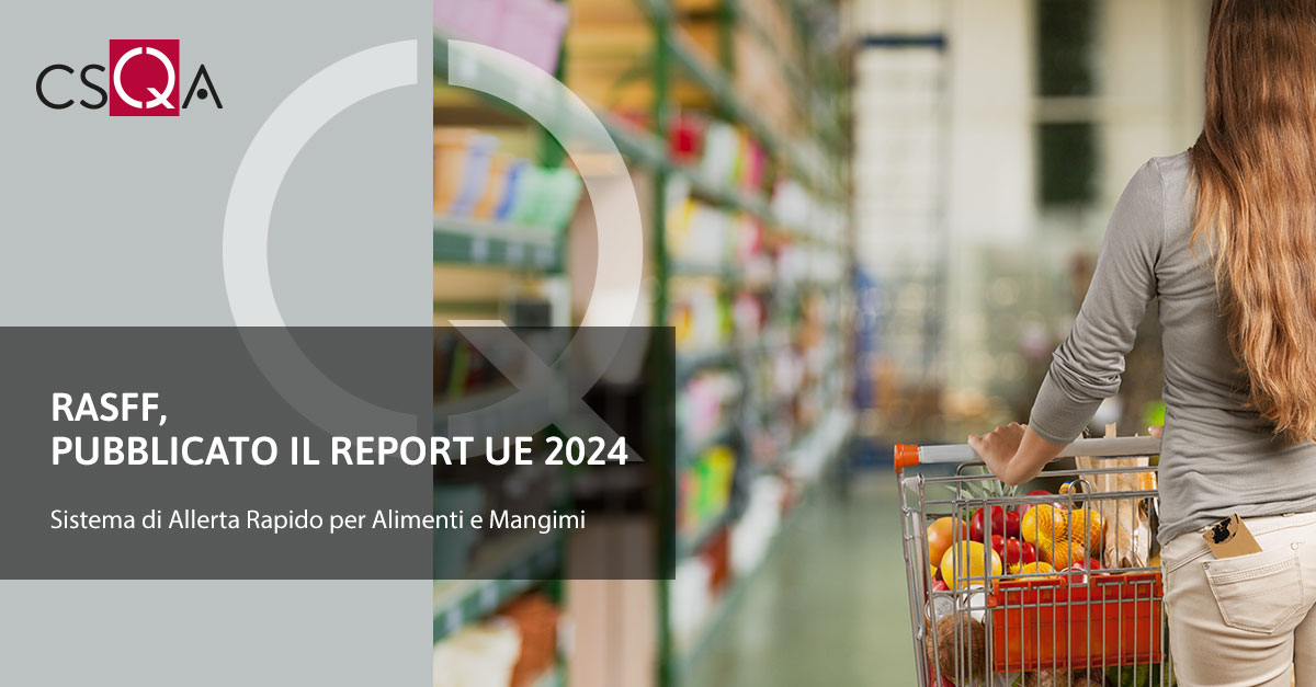 RASFF, EU report 2024 published