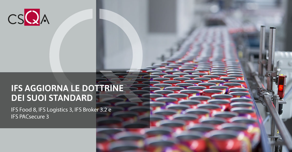 IFS aggiorna le Dottrine dei suoi standard