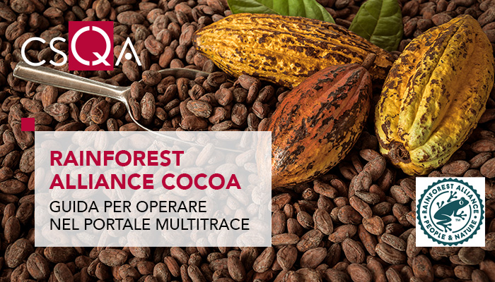 RAINFOREST ALLIANCE2020: Management of non-pure and multi-ingredient products