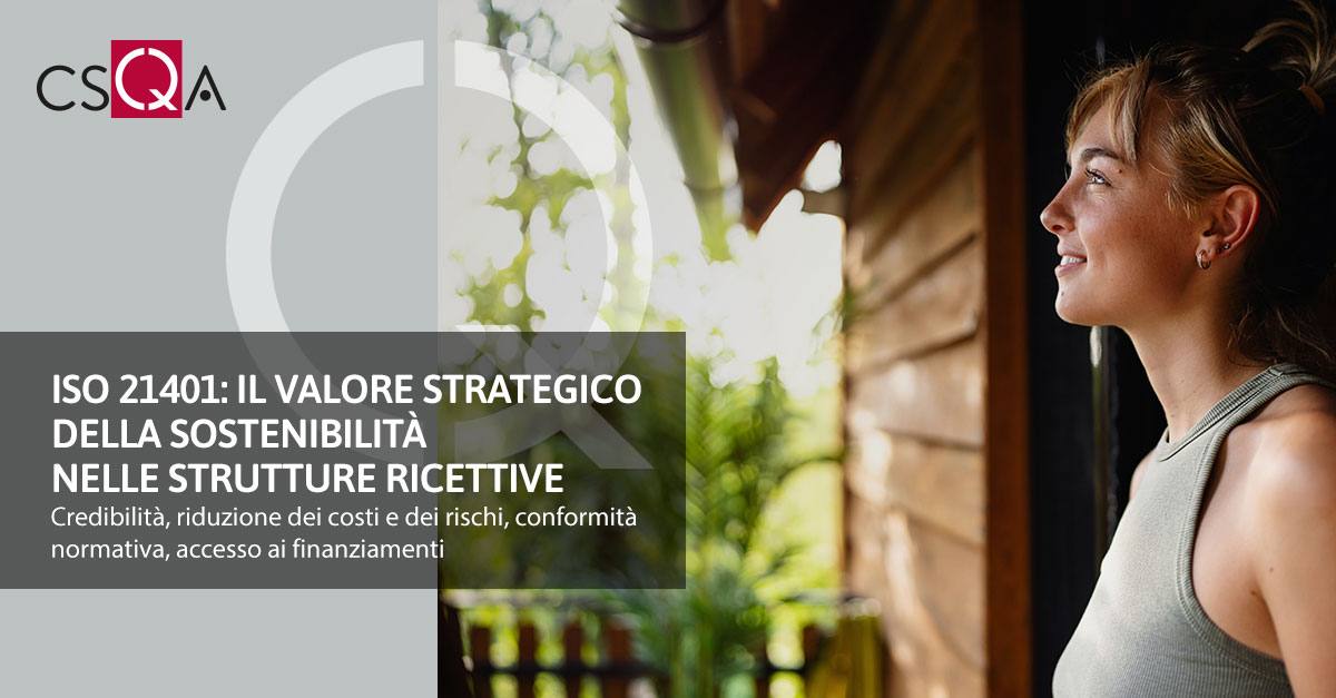 ISO 21401: il valore strategico della sostenibilità nelle strutture ricettive