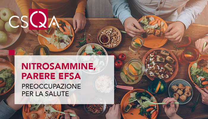 EFSA, le nitrosammine negli alimenti destano preoccupazioni per la salute