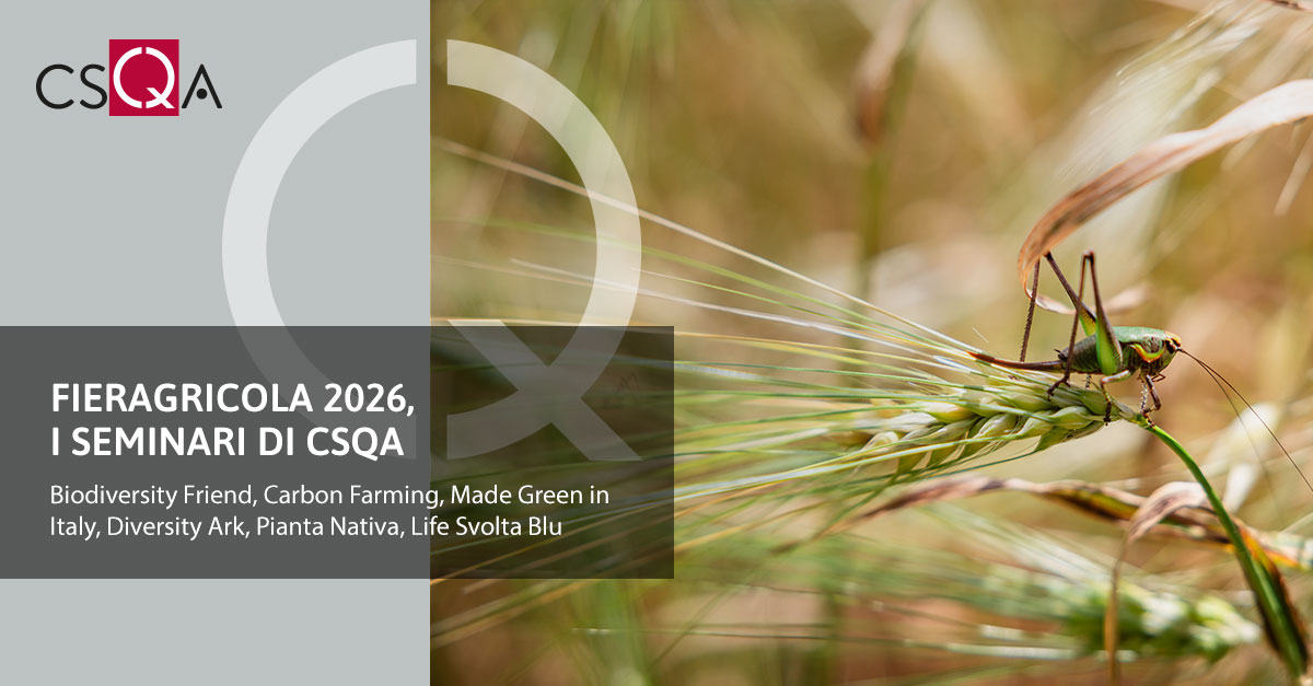 FIERAGRICOLA 2026, CSQA seminars