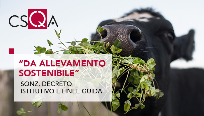 "Da allevamento sostenibile", il nuovo Sistema SQNZ