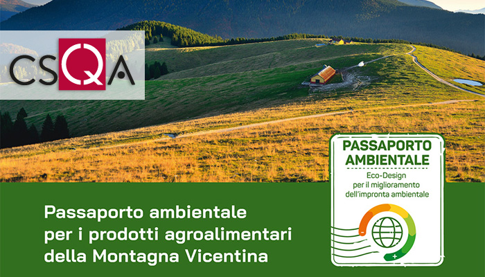 Environmental passport for the Vicenza mountains