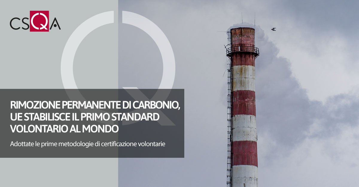 Permanent carbon removal: EU establishes world's first voluntary standard
