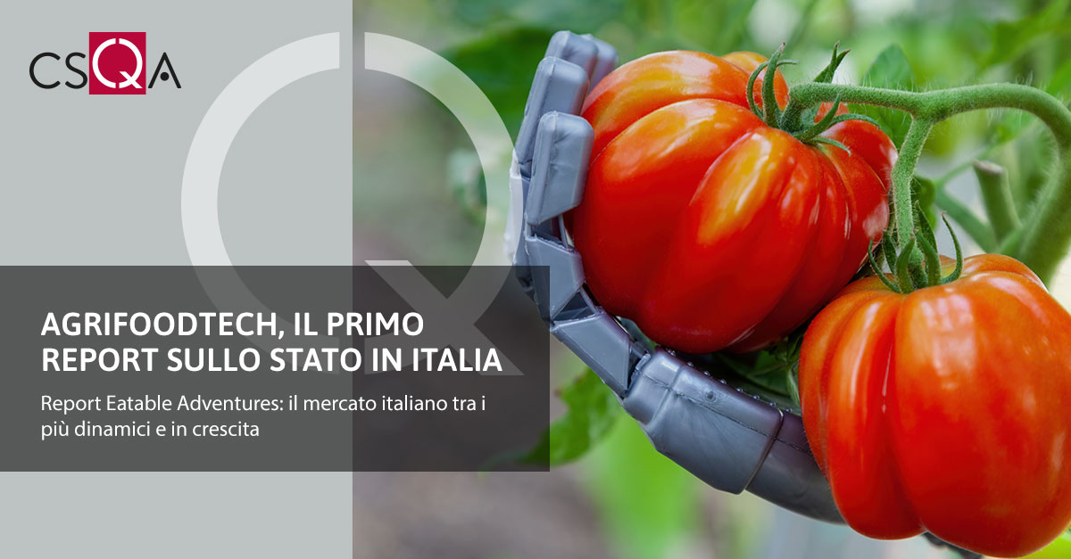 Agrifoodtech, il primo report sullo stato in Italia