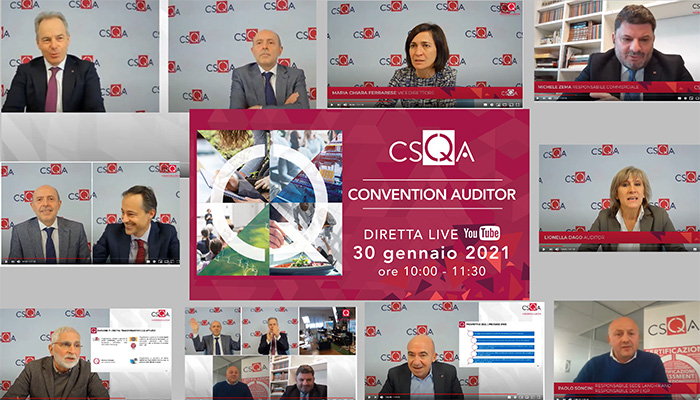 Convention Auditor CSQA 2021 