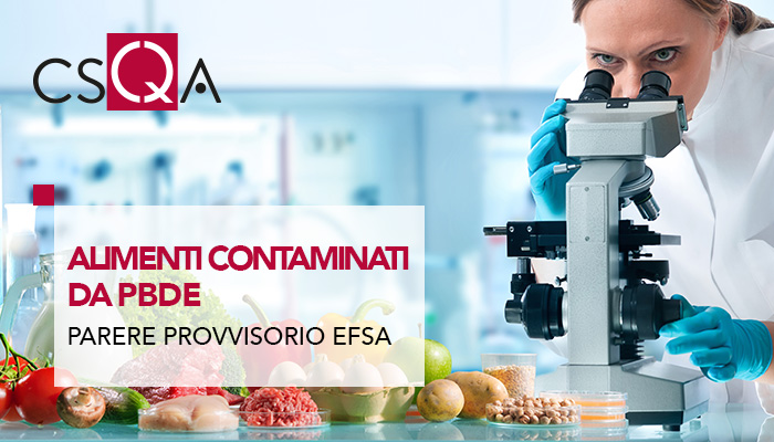 Alimenti contaminati da PBDE, il parere provvisorio dell’EFSA