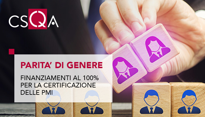 Parità di genere, finanziamenti al 100% per le PMI