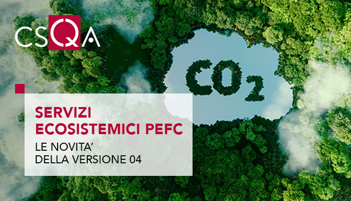 Servizi ecosistemici di foreste e piantagioni PEFC: le novità della versione 04