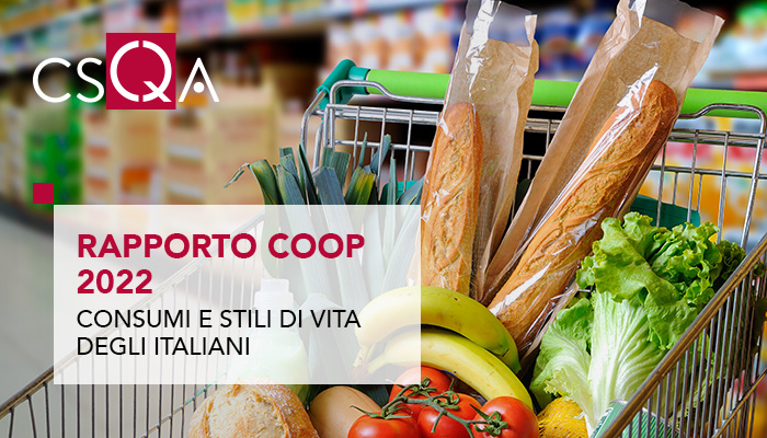 Rapporto Coop 2022 Consumi e stili di vita degli italiani di oggi e di domani