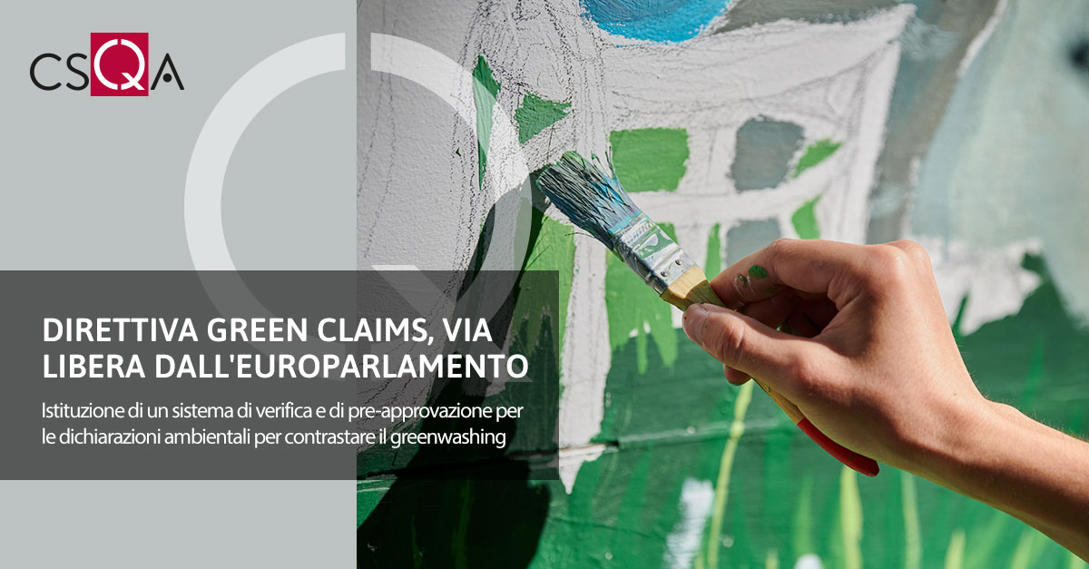 Green Claims Directive, green light from the European Parliament