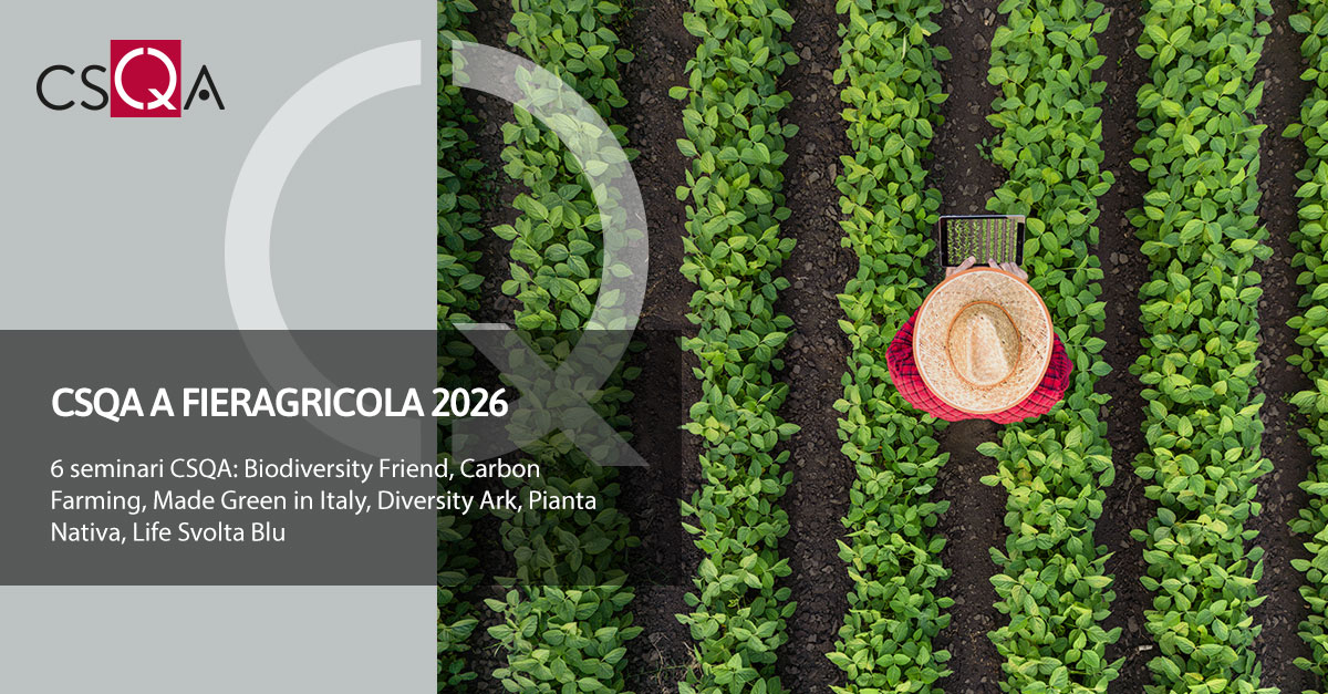 CSQA a FIERAGRICOLA 2026