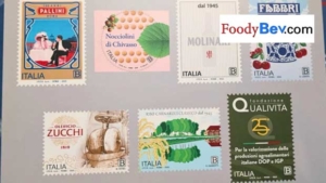 Sette aziende del settore alimentare celebrate dai francobolli presentati al Mimit
