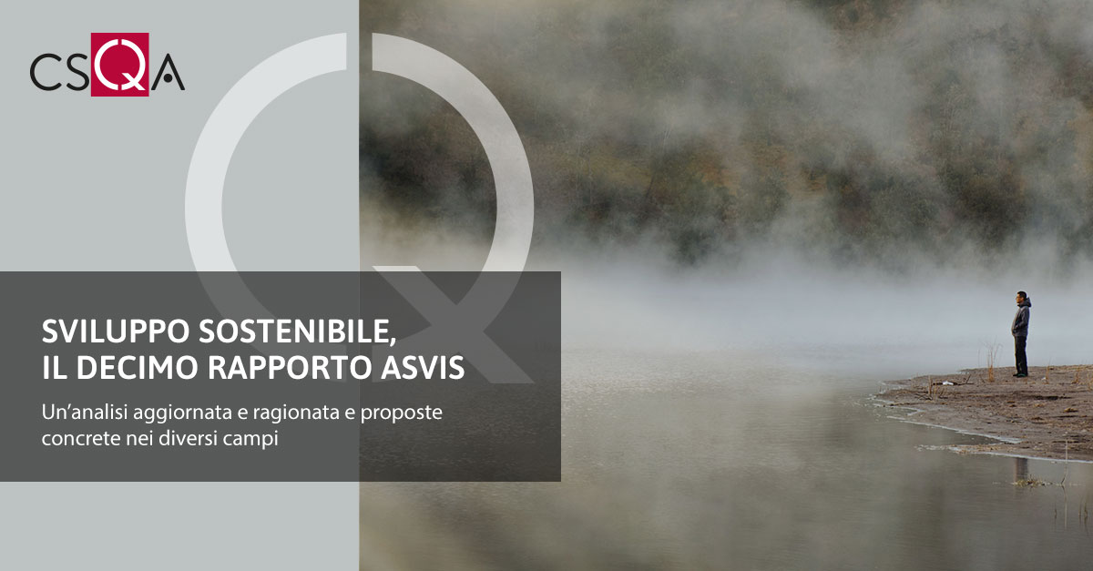 Sviluppo sostenibile, decimo Rapporto ASviS