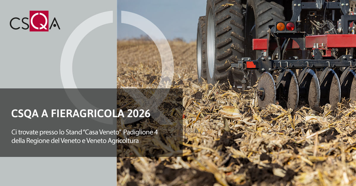 CSQA a FIERAGRICOLA 2026