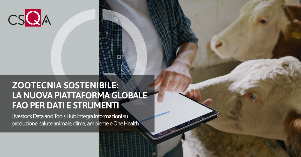 Zootecnia sostenibile: la nuova piattaforma globale FAO per dati e strumenti