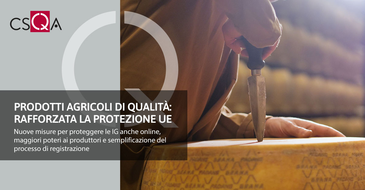 Quality agricultural products: EU protection strengthened