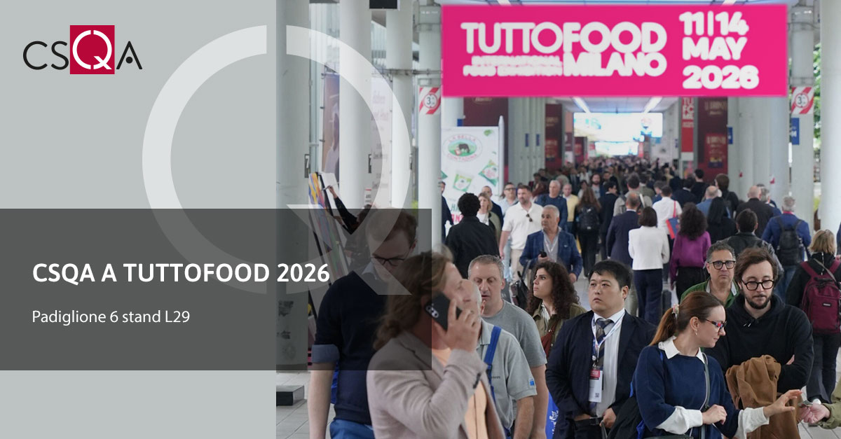 CSQA a Tuttofood 2026