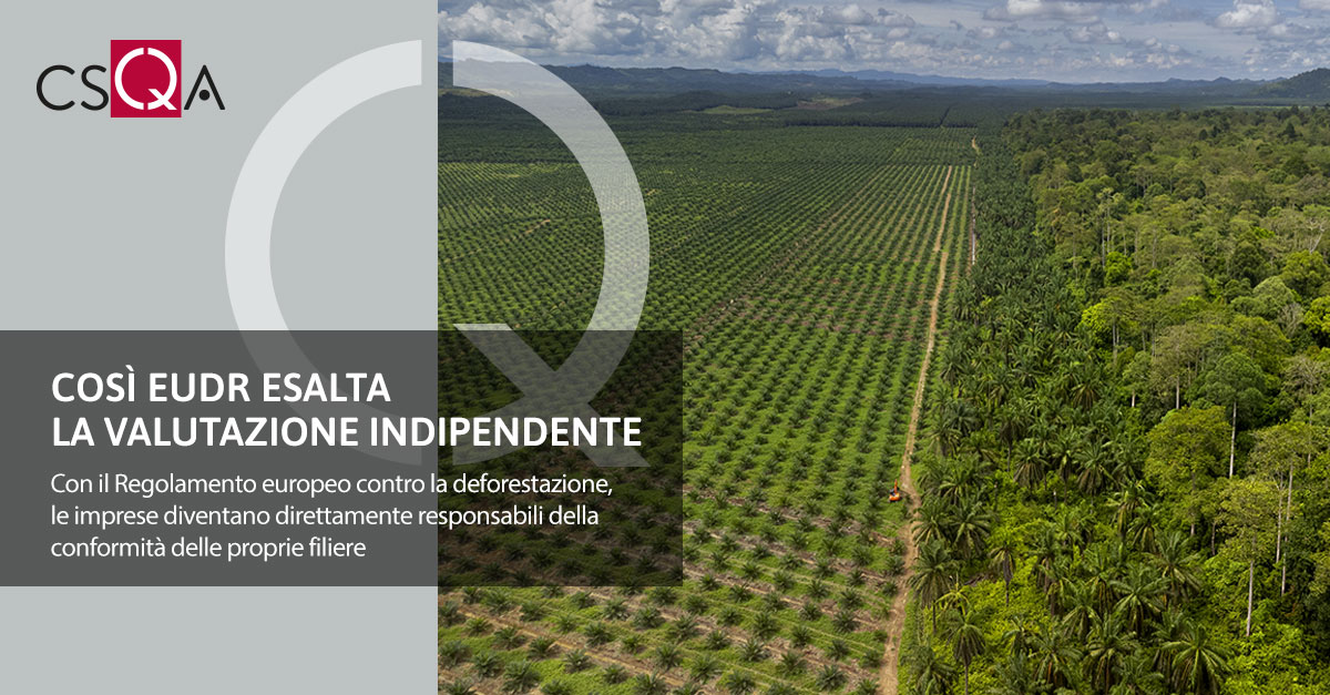 Thus Eudr praises the independent evaluation