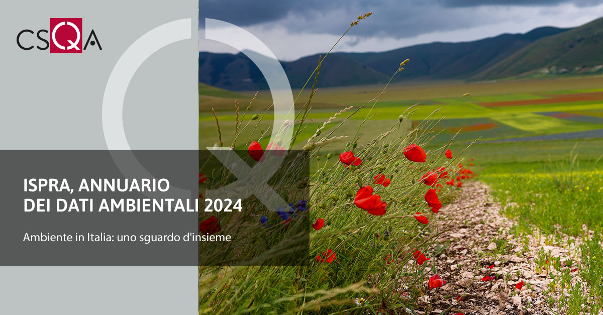 ISPRA, Annuario dei dati ambientali 2024