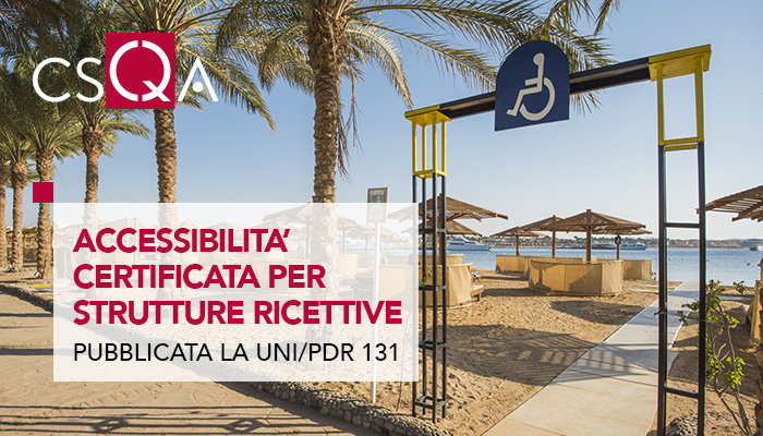 Certified accessibility for accommodation facilities