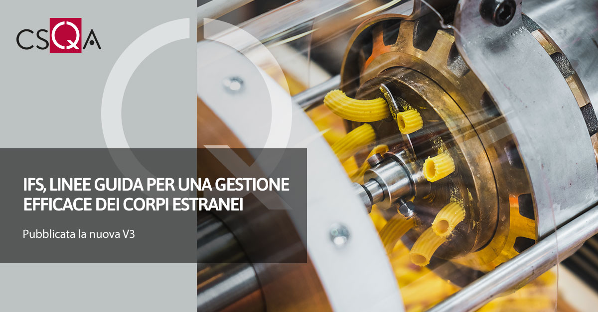IFS, Linee guida per una gestione efficace dei corpi estranei
