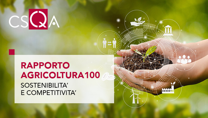 Sostenibilità, il Rapporto AGRIcoltura100