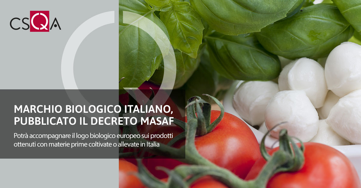 Marchio Biologico Italiano, pubblicato il Decreto MASAF
