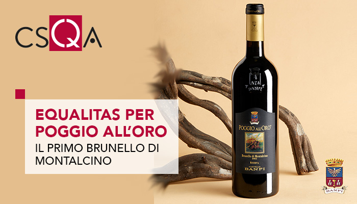 Equalitas per Poggio all'Oro 2016 di Banfi