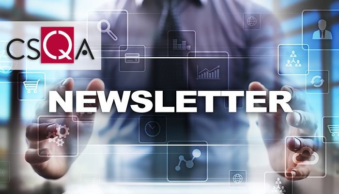 The CSQA Newsletter is renewed
