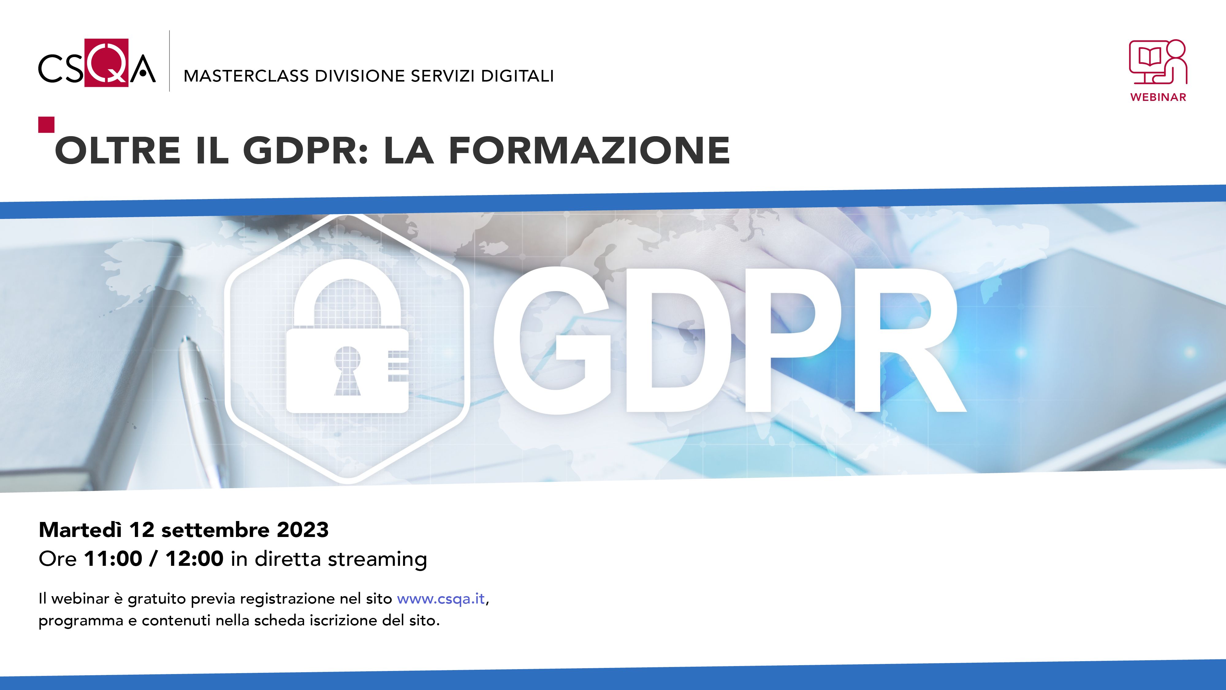 OLTRE IL GDPR: LA FORMAZIONE_Img