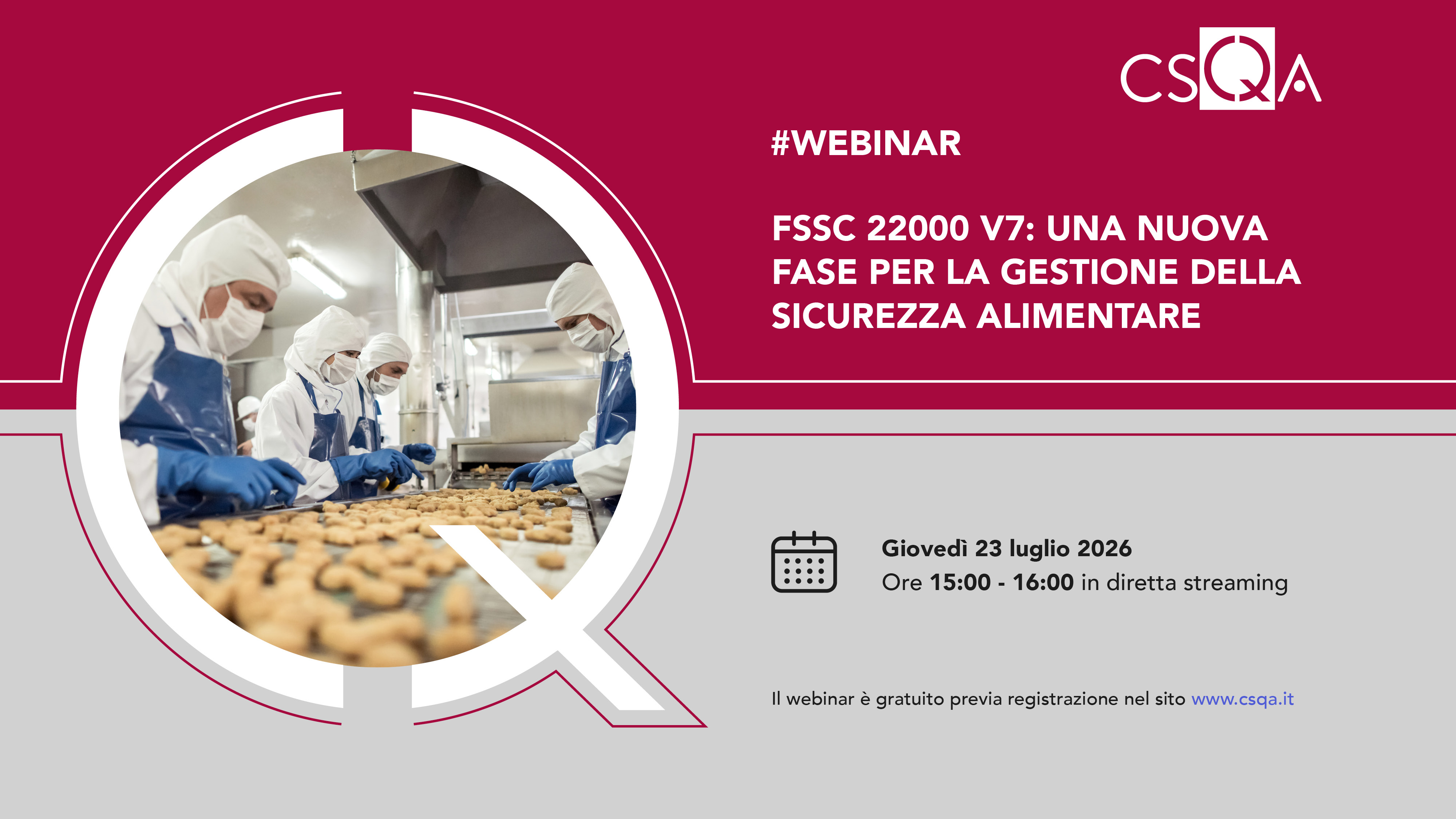 FSSC 22000 V7: UNA NUOVA FASE PER LA GESTIONE DELLA SICUREZZA ALIMENTARE_Img