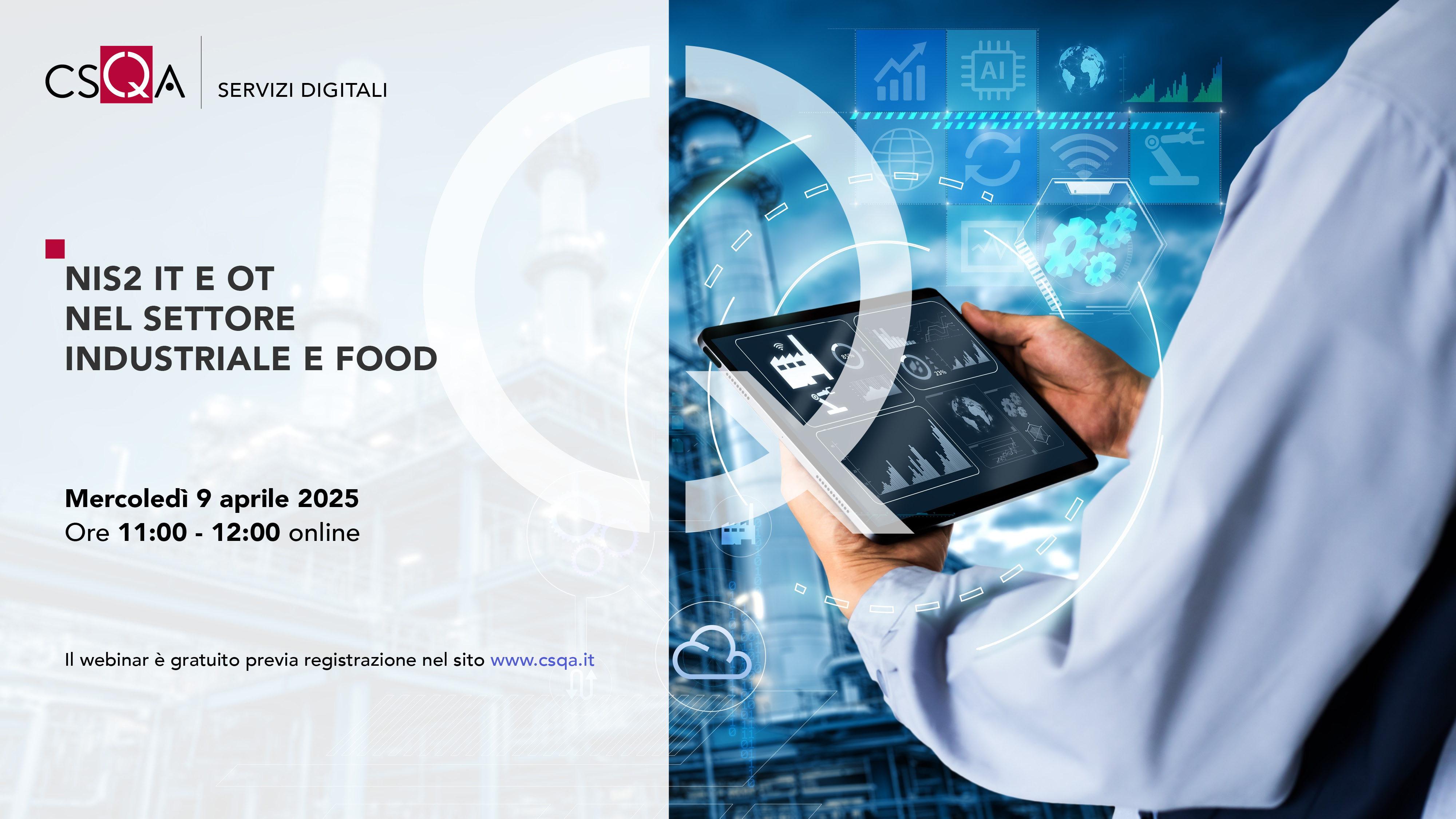 NIS2 IT E OT NEL SETTORE INDUSTRIALE E FOOD_Img